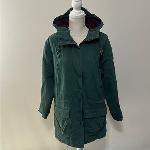 Women's Green Hooded Jacket